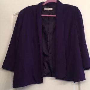 Purple blazer